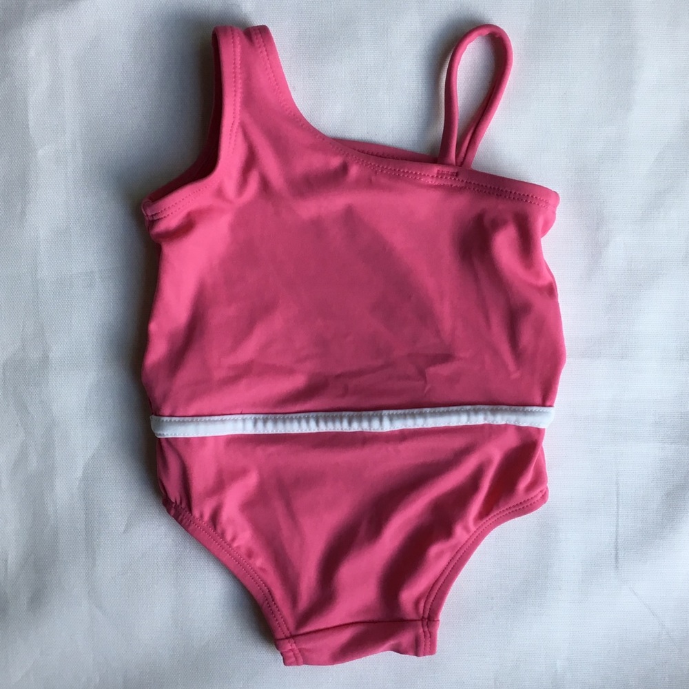 Gap bathing suit one piece 0 3 months baby pink - Picture 5 of 8
